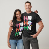 Funny Tooth Christmas Dentist Xmas Dental Istant H T-shirt (Unisex)