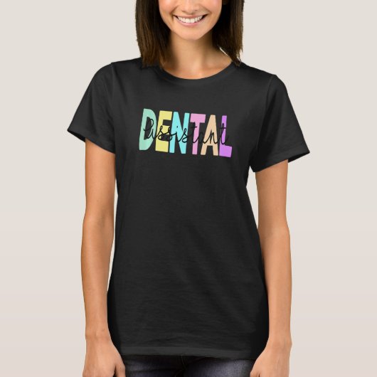Funny Tooth Dentist Dentistry Dental Assistant Hyg T-shirt (Voorkant)