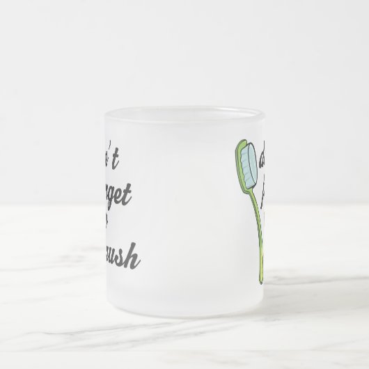 Funny Toothborstel Dentist Mok (Center)