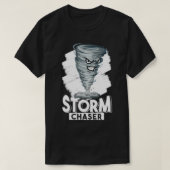 Funny Tornado Design Storm Chaser T-shirt (Design voorkant)