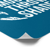 Funny Total Solar Eclipse 2017 Moon Poster (Hoek)