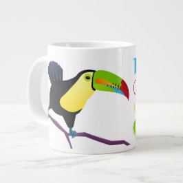 Funny Toucan Pun Mok - Kleurrijke vogel