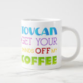 Funny Toucan Pun Mok - Kleurrijke vogel (Rechts)