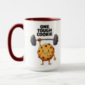 Funny Tough Cookie Lifting Barbell Mok (Links)