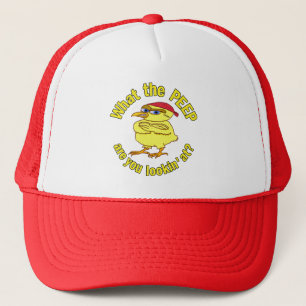 Funny Tough Easter Chick Chicken Peep Humor Trucker Pet