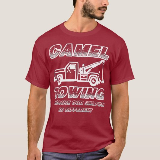 Funny Tow Driver Camel Tow Tuck Gift T-shirt (Voorkant)