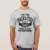 Funny Track en Field Coach T-shirt (Voorkant)