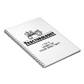 Funny Tractor aanpassen Notitieboek (Rechterzijde)