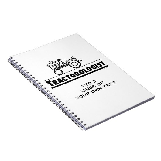 Funny Tractor aanpassen Notitieboek (Rechterzijde)