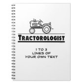 Funny Tractor aanpassen Notitieboek (Voorkant)