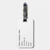 Funny Tractor Bagagelabel (Achterkant verticaal)