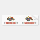 Funny Tractor Bumpersticker (Voorkant)