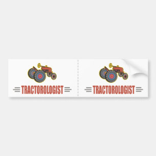 Funny Tractor Bumpersticker