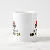 Funny Tractor Grote Koffiekop (Voorkant)