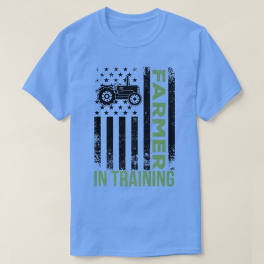 Funny Tractor Idea Farmer in opleiding T-shirt (Design voorkant)