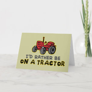 Funny Tractor Kaart
