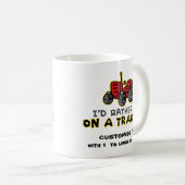 Funny Tractor Koffiemok (Voorkant rechts)