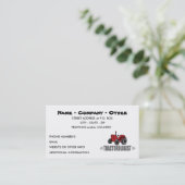 Funny Tractor Love Visitekaartje (Staand voorkant)