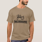 Funny Tractor Lover Tractoroloog T-shirt (Voorkant)