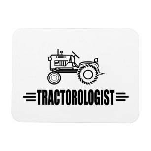 Funny Tractor Magneet