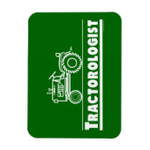 Funny Tractor Magneet (Verticaal)