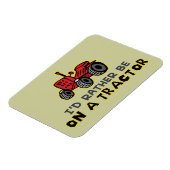 Funny Tractor Magneet (Linkerzijde)