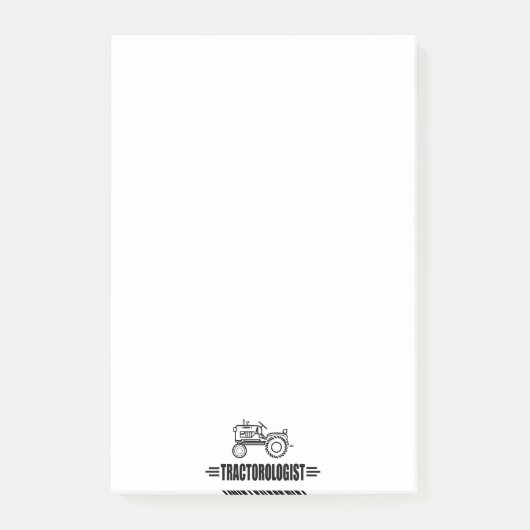 Funny Tractor Post-it® Notes (Voorkant)