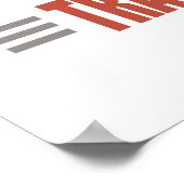 Funny Tractor Poster (Hoek)