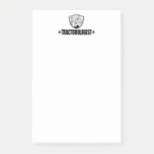 Funny Tractor Racing Post-it® Notes (Voorkant)