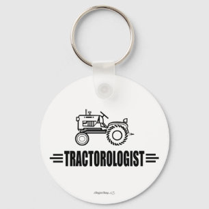 Funny Tractor Sleutelhanger