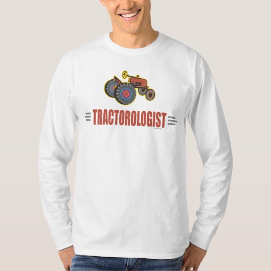 Funny Tractor T-shirt (Voorkant)