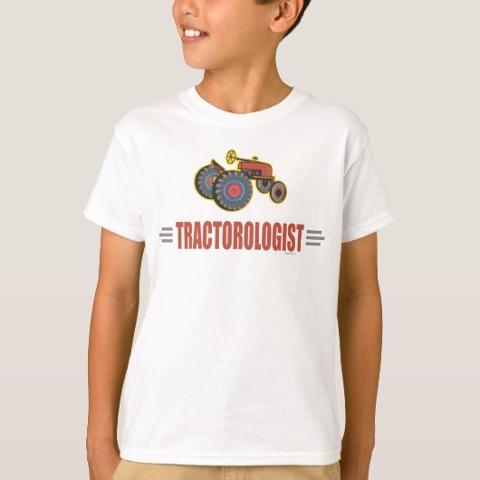 Funny Tractor T-shirt (Voorkant)