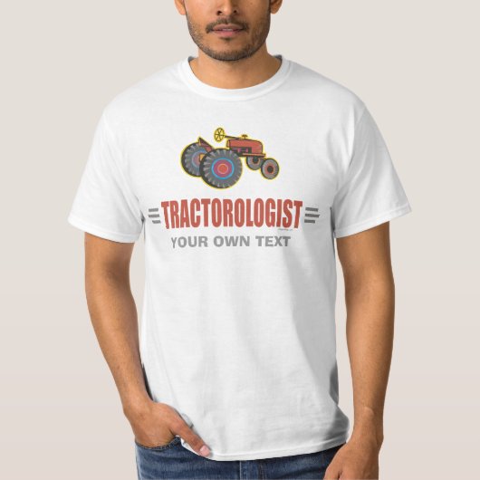 Funny Tractor T-shirt (Voorkant)