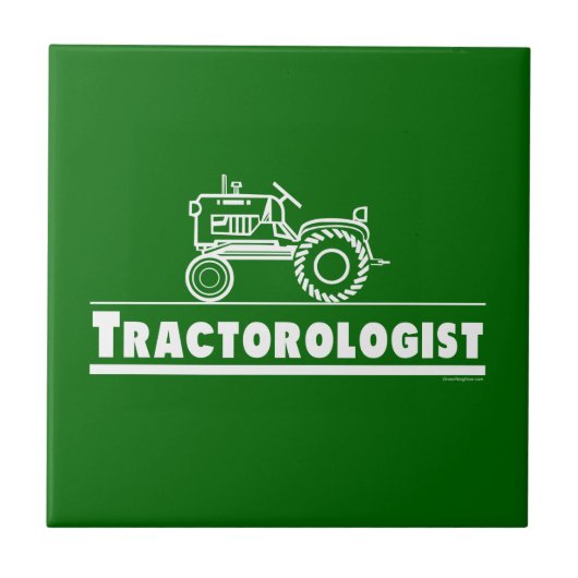 Funny Tractor Tegeltje (Voorkant)