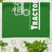 Funny Tractor Theedoek (Gevouwen)