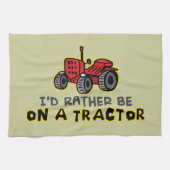 Funny Tractor Theedoek (Horizontaal)