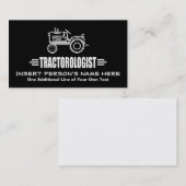 Funny Tractor Visitekaartje (Voorkant / Achterkant)