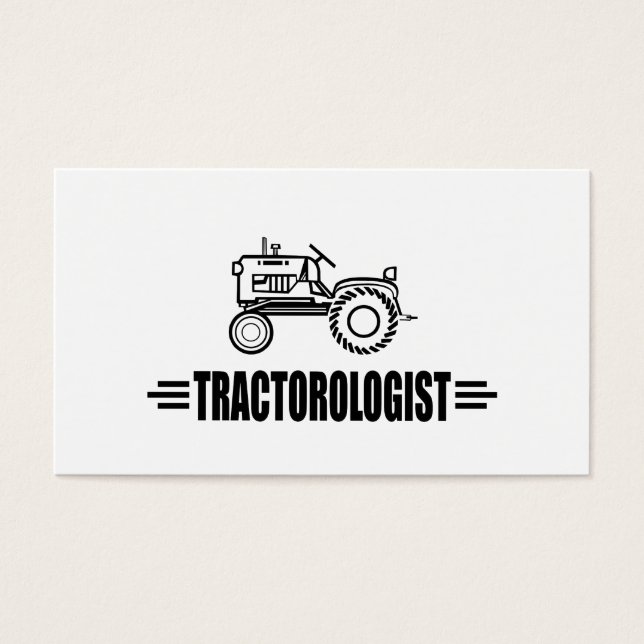 Funny Tractor Visitekaartjes (Voorkant)