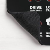 Funny Tractors Lover 6 Things I Do In My Spare Tim Muismat (Hoek)