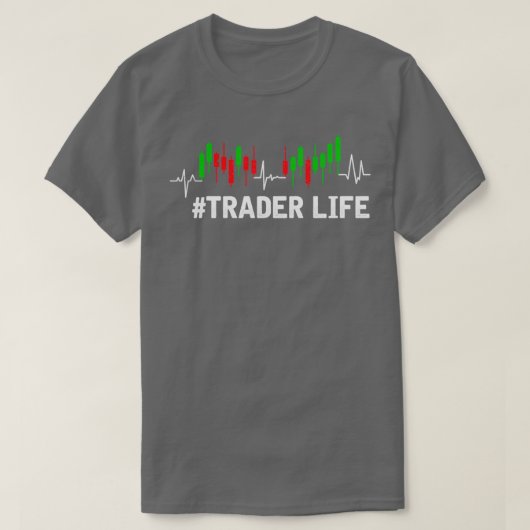 Funny Trading Day Trader Stock Market Investor T-shirt (Design voorkant)