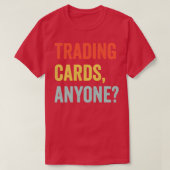 Funny Trading Kaart Game TCG Retro Trading Kaarten T-shirt (Design voorkant)