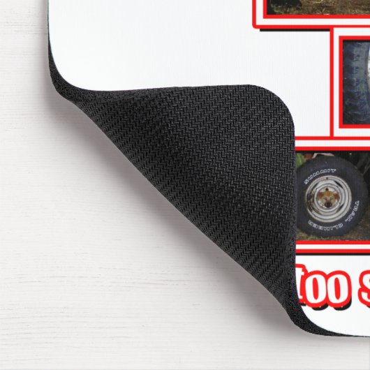 Funny Trailer Park Dawg Red Muismat (Hoek)