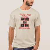 Funny Trailer Park Dawg Red T-shirt (Voorkant)