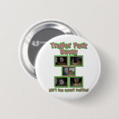 Funny Trailer Park Dawg Ronde Button 5,7 Cm (Voorkant /achterkant)