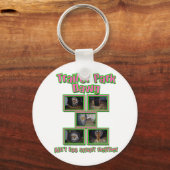 Funny Trailer Park Dawg Sleutelhanger (Voorkant)