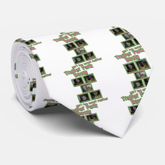 Funny Trailer Park Dawg Stropdas (Opgerold)