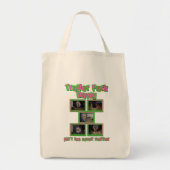 Funny Trailer Park Dawg Tote Bag (Voorkant)