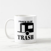 Funny Trailer Park Shirt Koffiemok (Links)