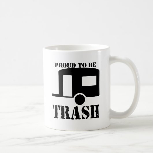 Funny Trailer Park Shirt Koffiemok (Rechts)