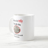 Funny Trailer Park Shirt Koffiemok (Voorkant links)